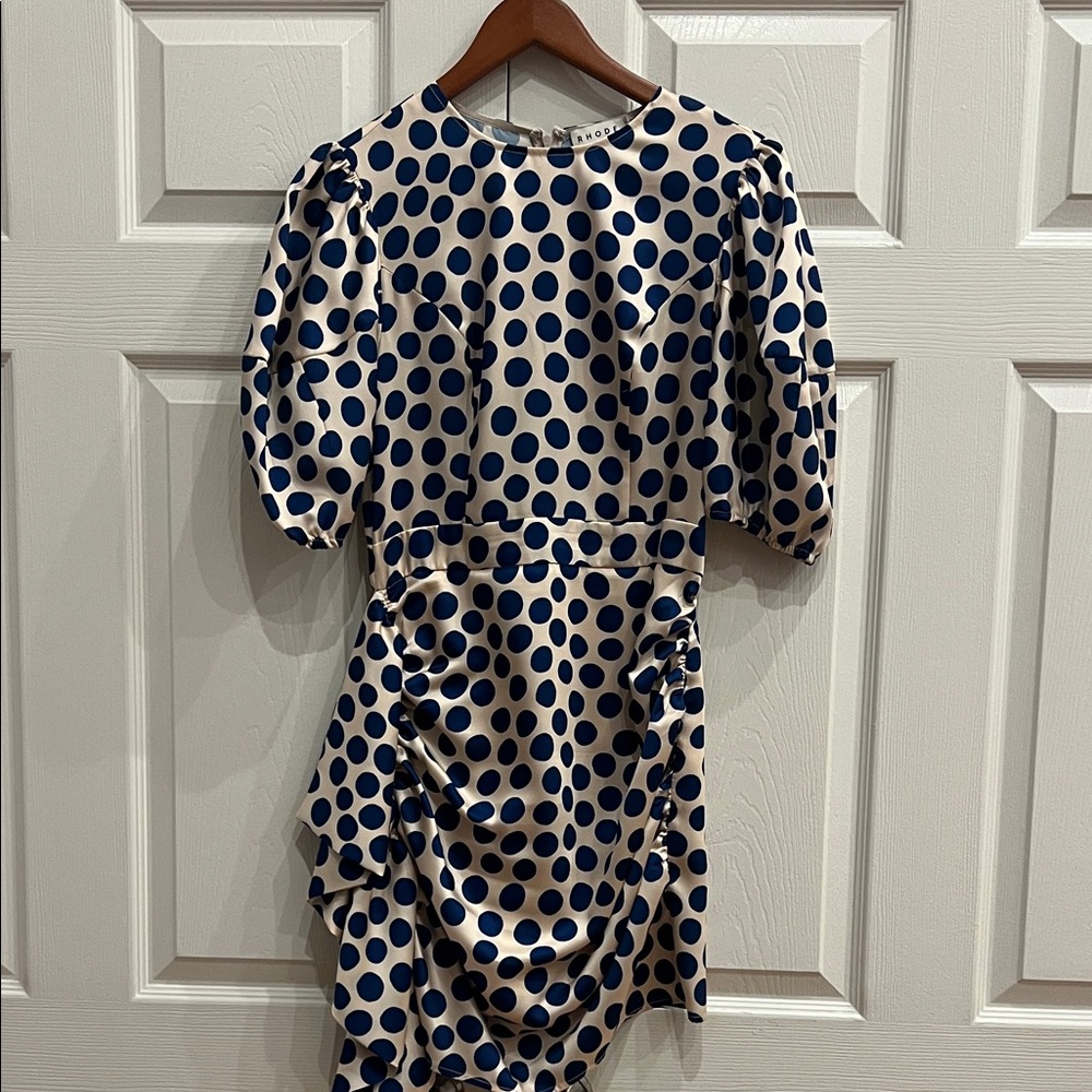 Rhode Elegant Polka Dot Dress